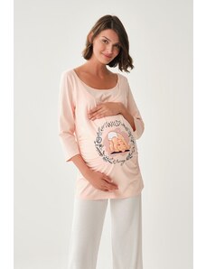 Dagi Pink Maternity T-shirt