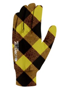 CRAZY IDEA GLOVES TOUCH PRINT LIKEN SCOTTISH