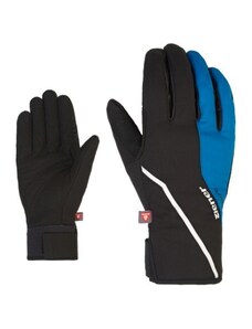 Běžkové rukavice Ziener ULTIMO black/blue vel. 8