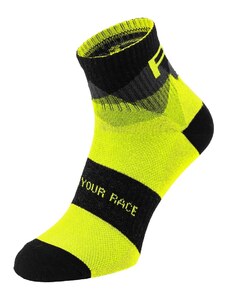 Cyklistické ponožky R2 MOON ATS26B vel.L black/yellow