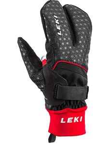 Rukavice Leki Nordic Circuit Shark Lobster (2+2), vel. 10 black-red