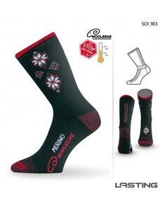 Ponožky na běžky Lasting MERINO SCK 903 903/S