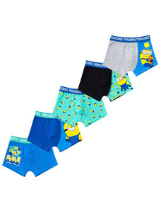 Licensed Chlapecké boxerky Minions 5 Pack - Frogies