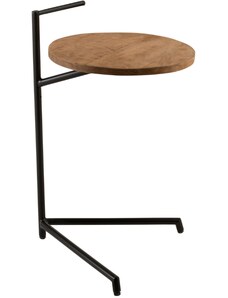 Mangový odkládací stolek J-line Bynes 39 x 42 cm