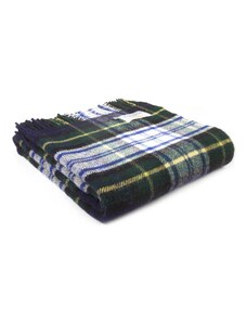 Vlněná deka Tartan Dress Gordon 183 x 150 cm Tweedmill