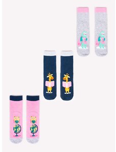 Dětské ponožky Yoclub Yoclub_3Pack_Socks_SKA-0038G-AA00_Multicolour