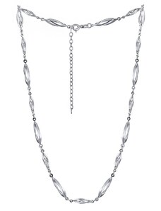 Stříbrný náhrdelník Trameda se spirálami SILVEGOB60085N