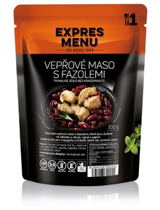 Expres Menu Vepřové maso s fazolemi 300g