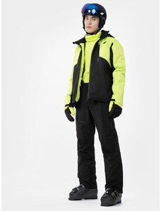 4F Pánská lyžařská bunda 4FPRO s recyklovanou výplní PrimaLoft Black