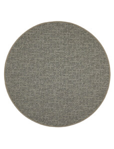 Vopi koberce Kusový koberec Alassio šedobéžový kruh - 67x67 (průměr) kruh cm