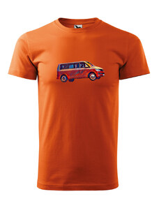 Triqo.cz Tričko VW Transporter T6 oranžová
