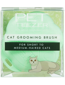 Tangle Teezer Pet Teezer Cat Grooming Brush Green