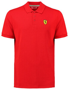 Pánské triko Ferrari Men FW Classic Polo Red