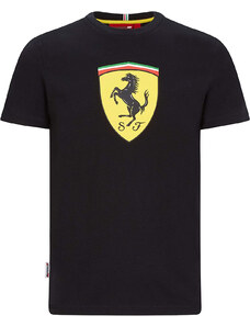 Dětské triko Ferrari Jr FW Large Shield Black
