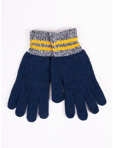 Yoclub Man's Gloves RED-0074F-AA50-006 Navy Blue