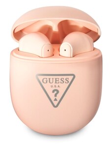 Guess Triangle Logo sluchátka s nabíjecí krabičkou