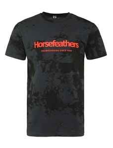Tričko Horsefeathers Quarter gray tie dye