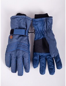 Yoclub Man's Men's Winter Ski Gloves REN-0281F-A150 Navy Blue