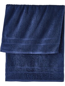 bonprix Souprava ručníků z měkoučkého materiálu (4 ks) Modrá