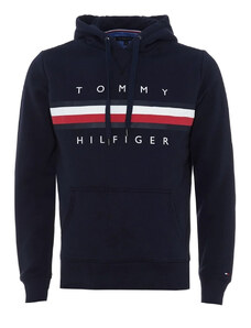 Pánská modrá mikina s kapucí Tommy Hilfiger