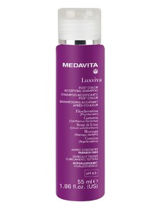 Medavita Luxviva Post Color kyselý šampón na barvené vlasy 55 ml