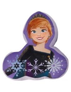 Setino Tvarovaný polštář Ledové království - Frozen - motiv Anna - 36 x 34 cm