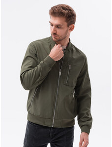 Ombre Clothing Men's mid-season bomber jacket