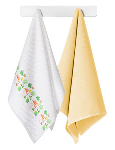 Edoti Set of kitchen towel Flamingos 45x70 A524