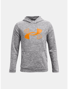 Under Armour Mikina UA ARMOUR FLEECE HOODIE-GRY - Kluci