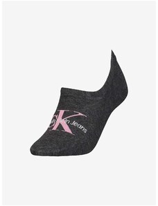 Tmavě šedé dámské ponožky Calvin Klein Underwear - Dámské