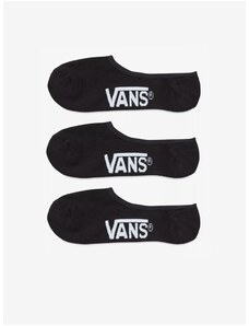Sada tří párů černých pánských ponožek VANS - Pánské