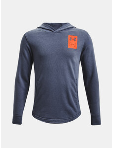 Under Armour Mikina UA Rival Terry Hoodie-BLU - Kluci