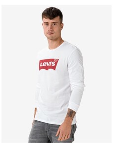 Levi's Bílé pánské tričko Levi's - Pánské