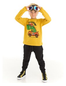 Denokids Racer Alligator Boys T-shirt and Pants Set