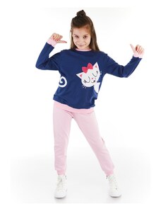 Denokids Cat Bead Girl Child Tracksuit