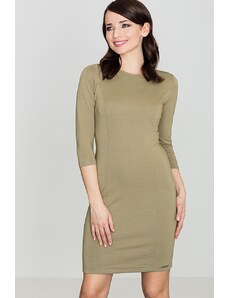 Lenitif Woman's Dress K317 Olive
