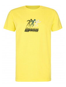 Chlapecké bavlněné tričko Kilpi LAMI-JB - žluté