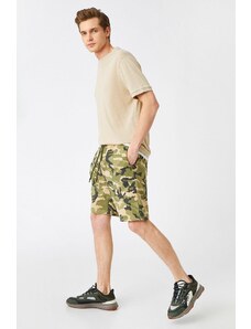 Koton Camouflage Pattern Shorts