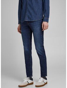 Modré slim fit džíny Jack & Jones Glenn - Pánské