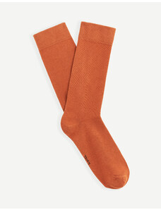 Celio Vysoké ponožky Milof z bavlny Supima - Pánské