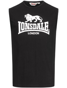 Pánský nátělník Lonsdale 117332-Black/White