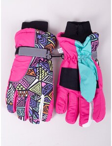 Rukavice Yoclub YC_Children's_Winter_Ski_Gloves_REN-0247G-A150_Multicolour