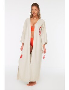 Trendyol Kimono & Caftan - Red - Regular fit