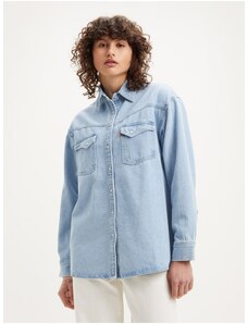 Levi's Světle modrá dámská džínová košile Levi's Dorsey Western - Dámské