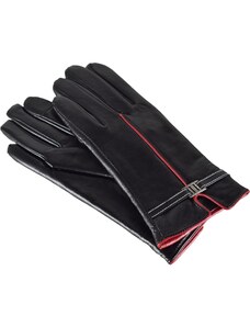 Semiline Woman's Women Leather Antibacterial Gloves P8214