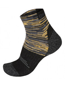 Ponožky HUSKY Hiking černá/žlutá