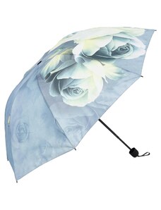 Delami Stylový deštník s růžemi, světle modrá