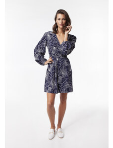 Benedict Harper Woman's Dress Allison Floral Navy Blue