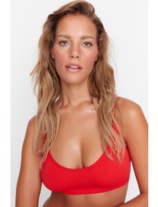 Trendyol Red Seamless/Seamless Back Detail Knitted Bra