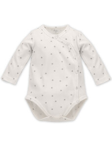 Pinokio Kids's Hello Buttoned Longsleeve Bodysuit